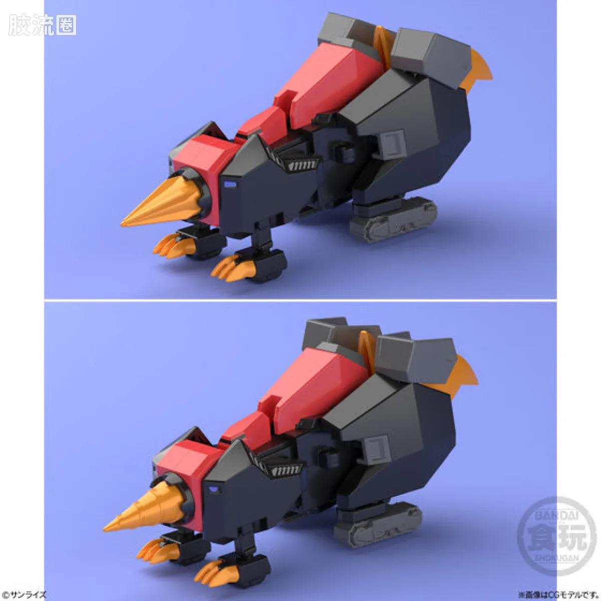 Super MiniPLA SMP 普通版 勇者王 GaoGaiGar 6 - 图片
